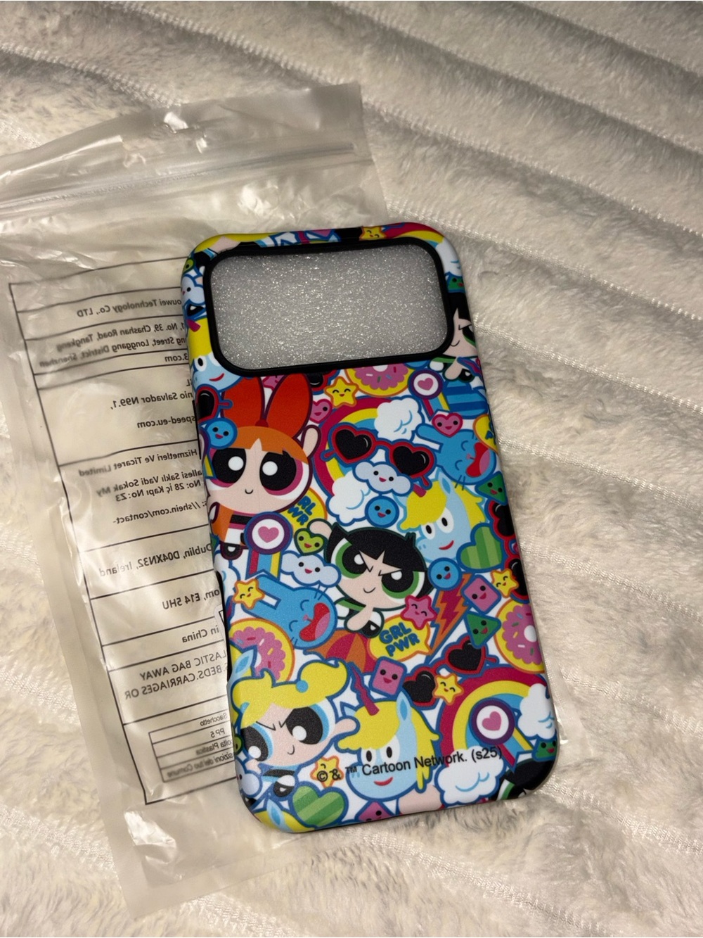 Cartoon Network Colorful PowerPuff Girls S25 iPhone 17 Pro Max Phone Case